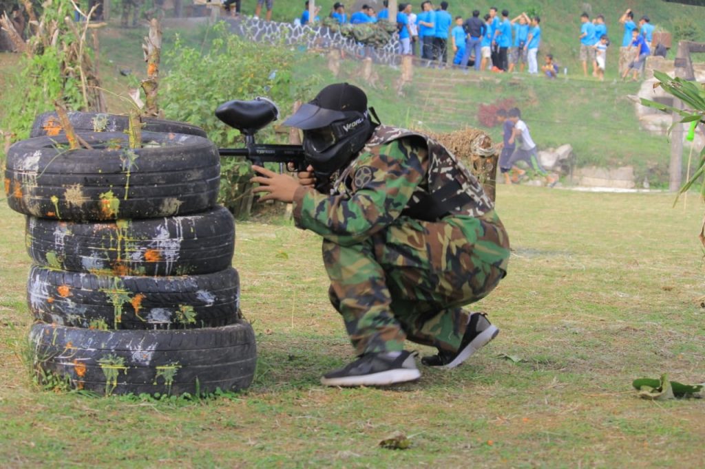 tempat bermain paintball di puncak